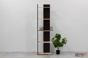 Стеллаж Ромео-7, венге/дуб молочный