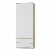 Шкаф двухдверный Лори, дуб сонома