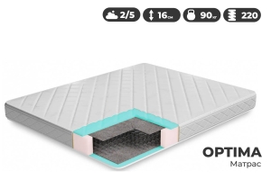Матрас 180 х 200 см Оптима лайт классик
