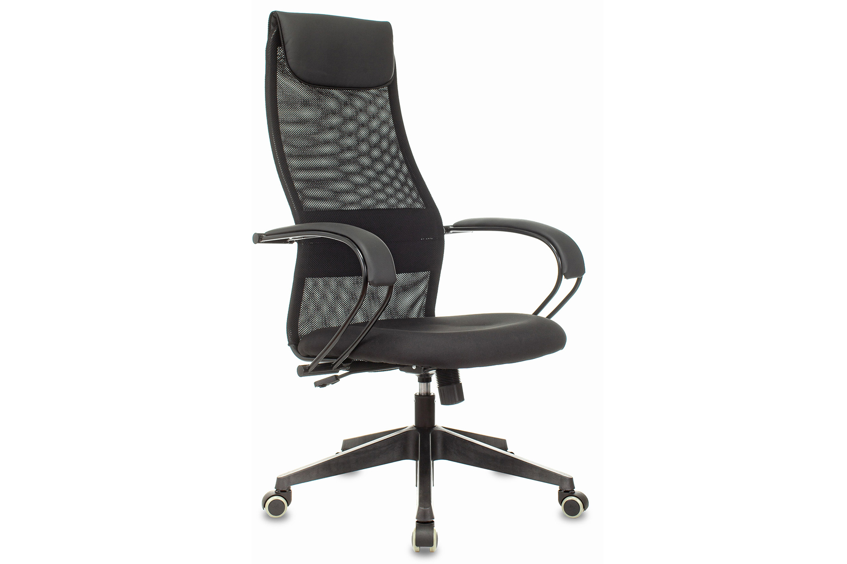 Бюрократ CH-607/BLACK Кресло руководителя спинка сетка черный TW-01 сиденье черный TW-11