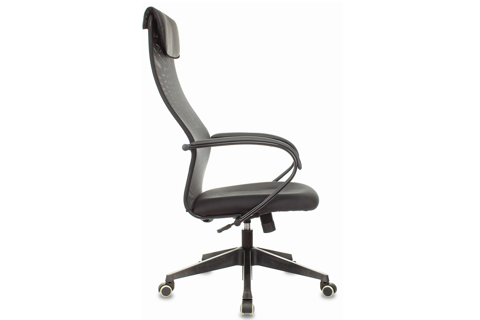 Бюрократ CH-607/BLACK Кресло руководителя спинка сетка черный TW-01 сиденье черный TW-11