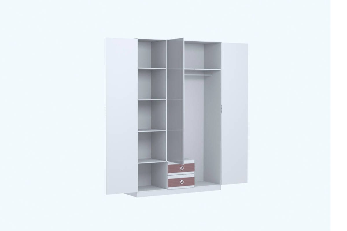 Саманта СМ11 Шкаф для белья (Дуб Седан)