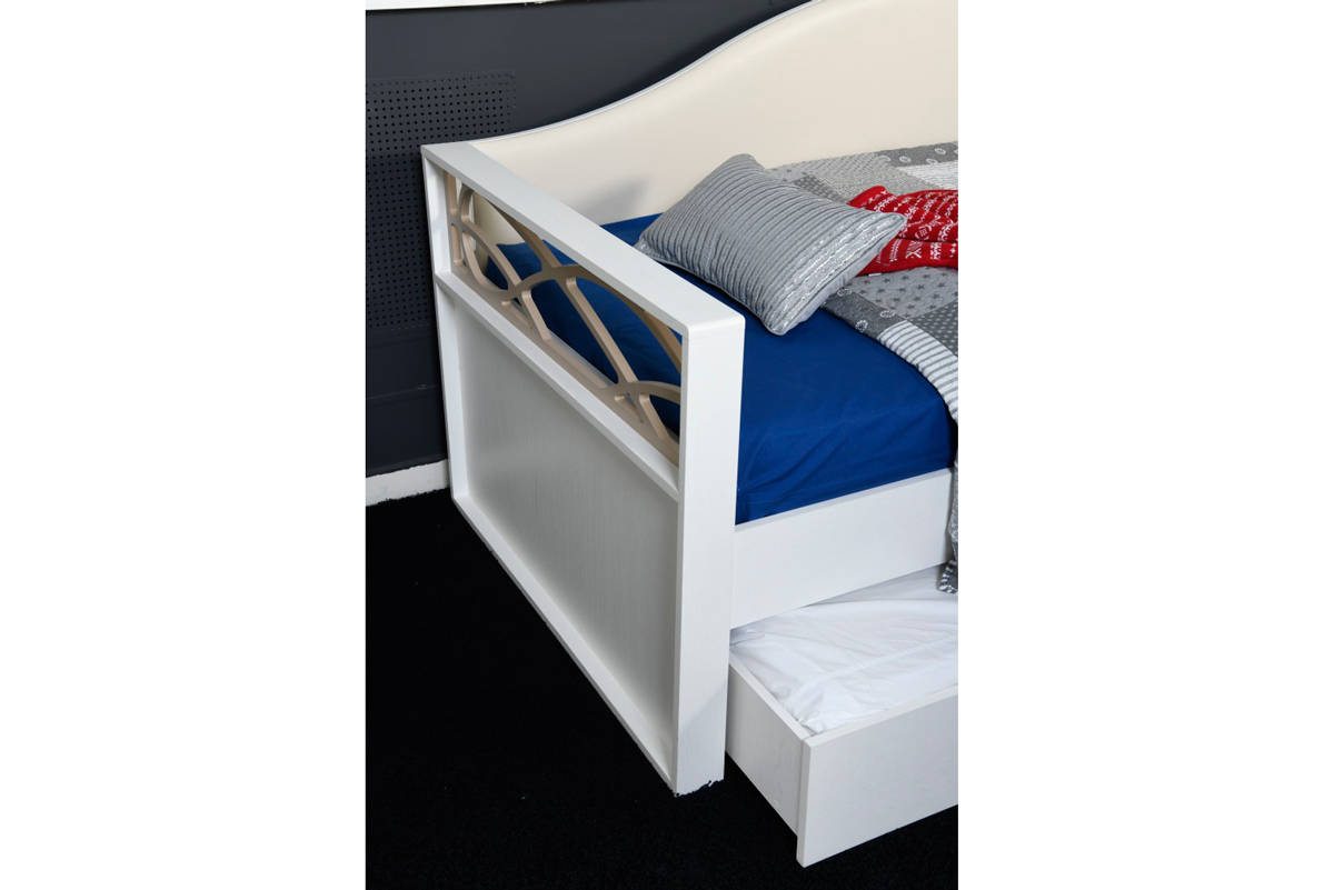 Кровать-диван Саманта СМ3а 90х200, дуб седан