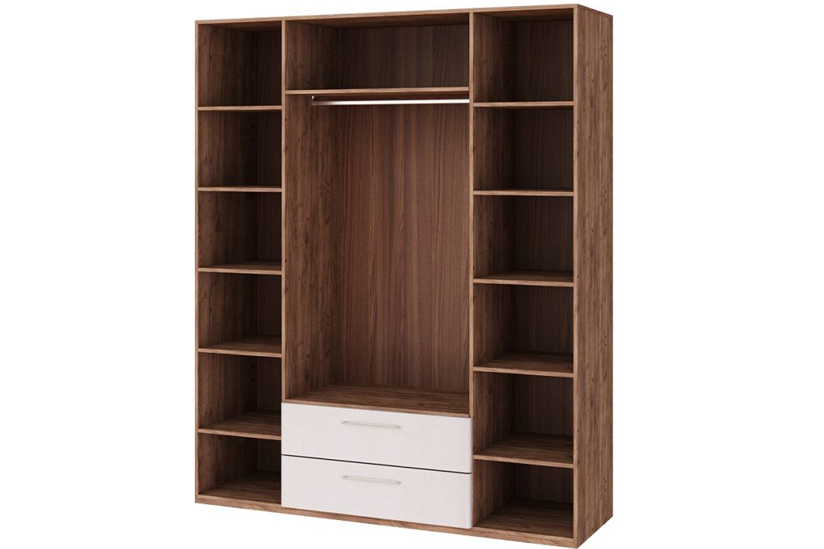 Монреаль (02) Шкаф для одежды с ящик 4-х дв. с зеркалом