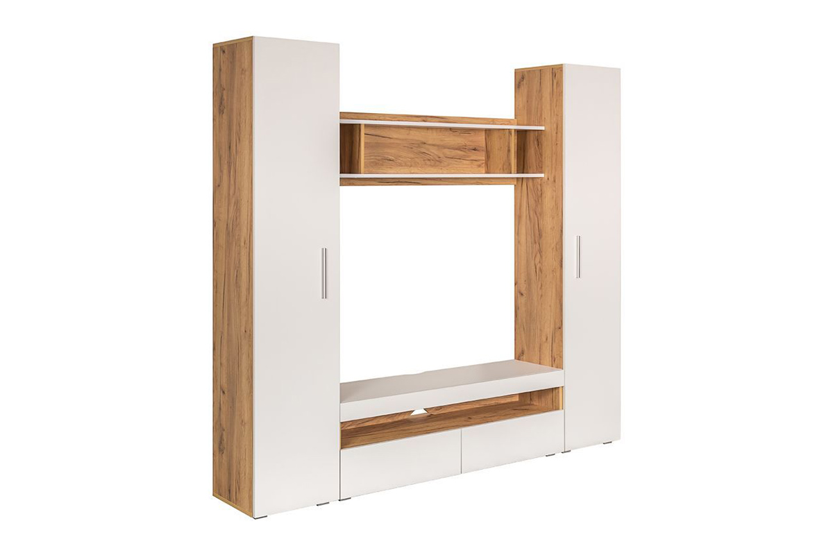 Альба Комплектация № 1 Дуб крафт золотой/белый премиум