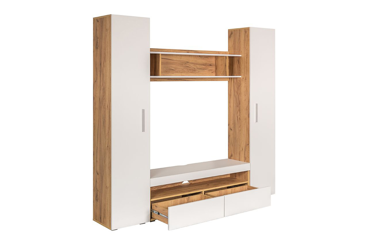 Альба Комплектация № 1 Дуб крафт золотой/белый премиум