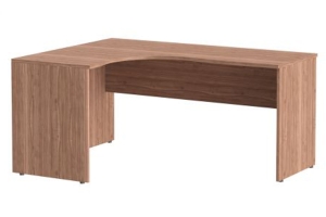 IMAGO СА-4 левый Стол криволинейный Ясень шимо тёмный