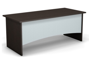 PRACTIC DIRECT Стол <200>P/D L180хH75хS80 Дуб чёрный/Пепел