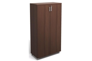 PREMIER Шкаф <223>PM L90xH172xS45 для одежды Дуб чёрный/Алюминий