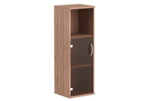 IMAGO СУ-2.2 Шкаф левый со стеклом Ясень шимо тёмный