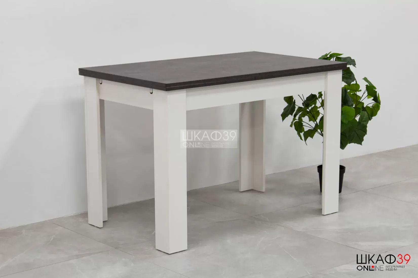 Промо тип 4 / MARIUS Стол и 4 стула Черный