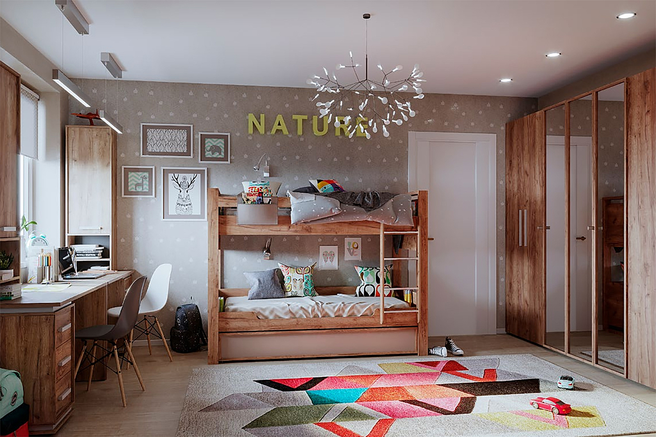 Nature молодежная спальня