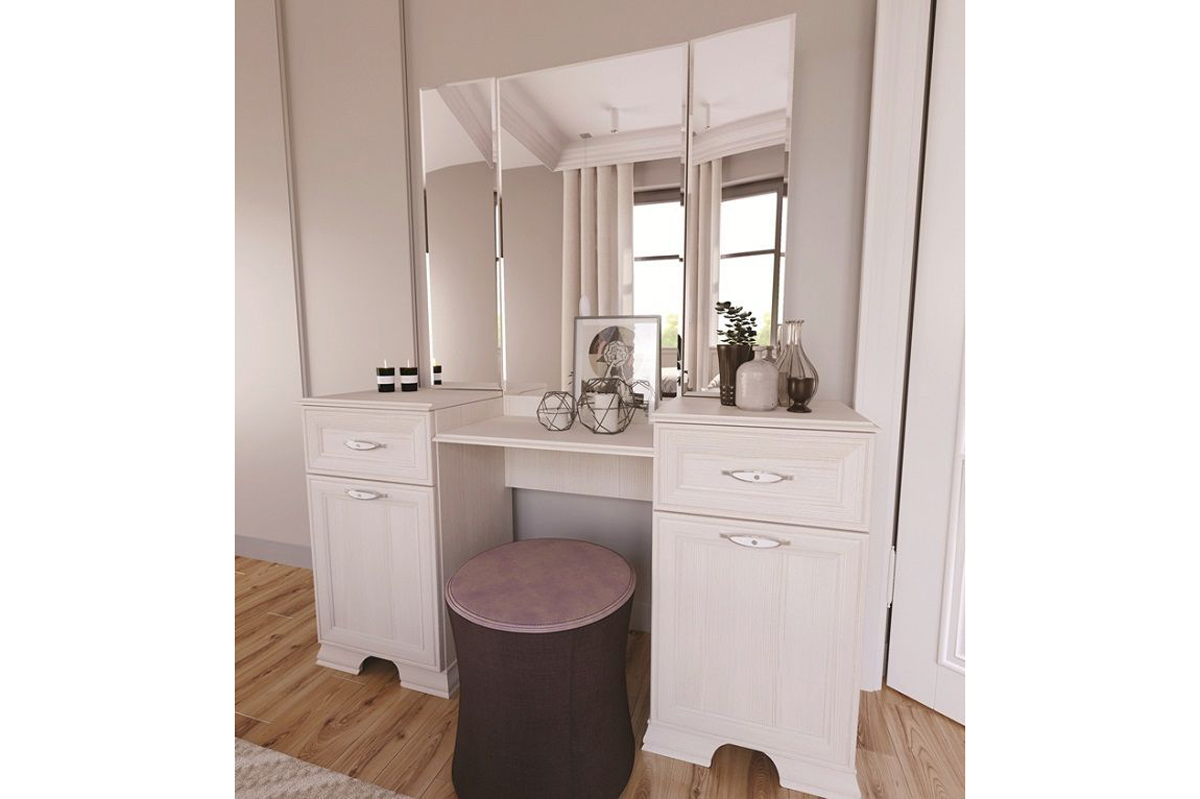 Столик туалетный с трельяжем Венеция