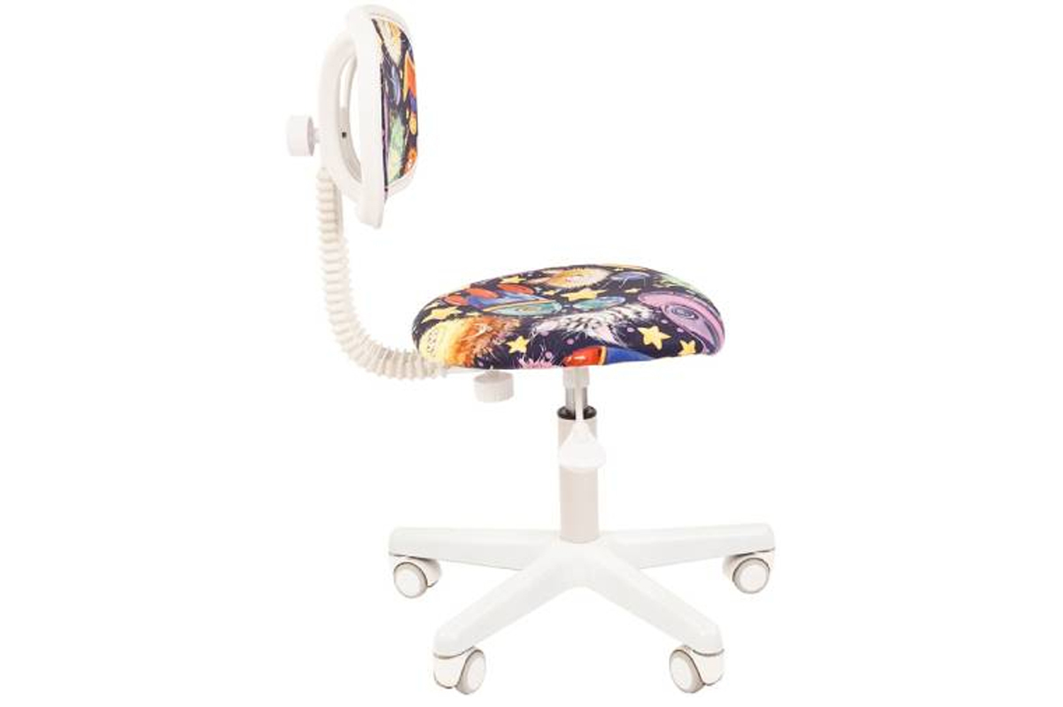 Сhairman kids 101 Кресло Ткань нло/белый пластик